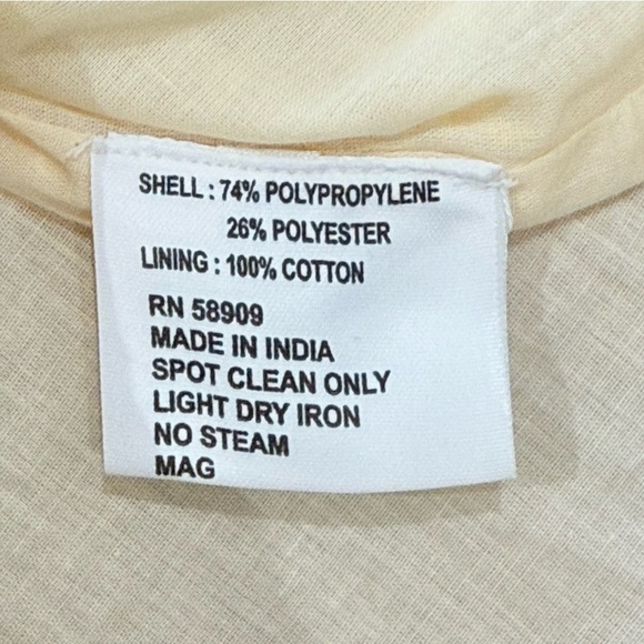 Antonio Melani X The Style Bungalow Manana Mini Raffia Dress NWT Natural $199 - Picture 14 of 14